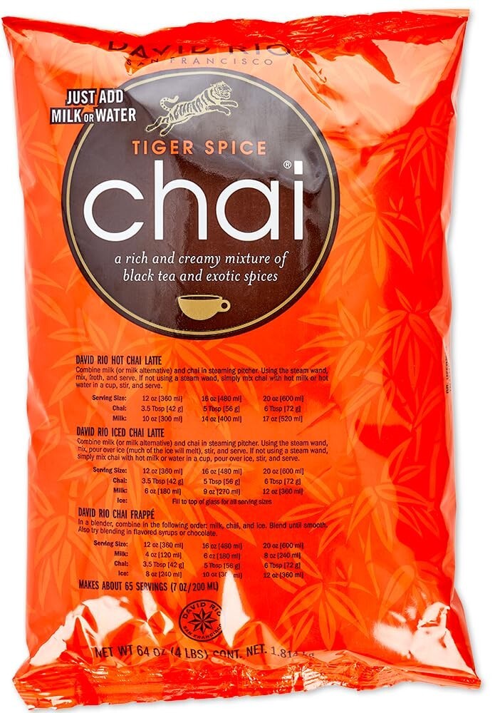 Tiger Spice Chai - 1.8 kg Creamy Black Tea & Spice Blend - Award Winning