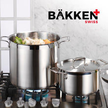 Load image into Gallery viewer, High-Quality 20 Quart Induction-Ready Stockpot - Riveted Handles &amp; Easy to Clean