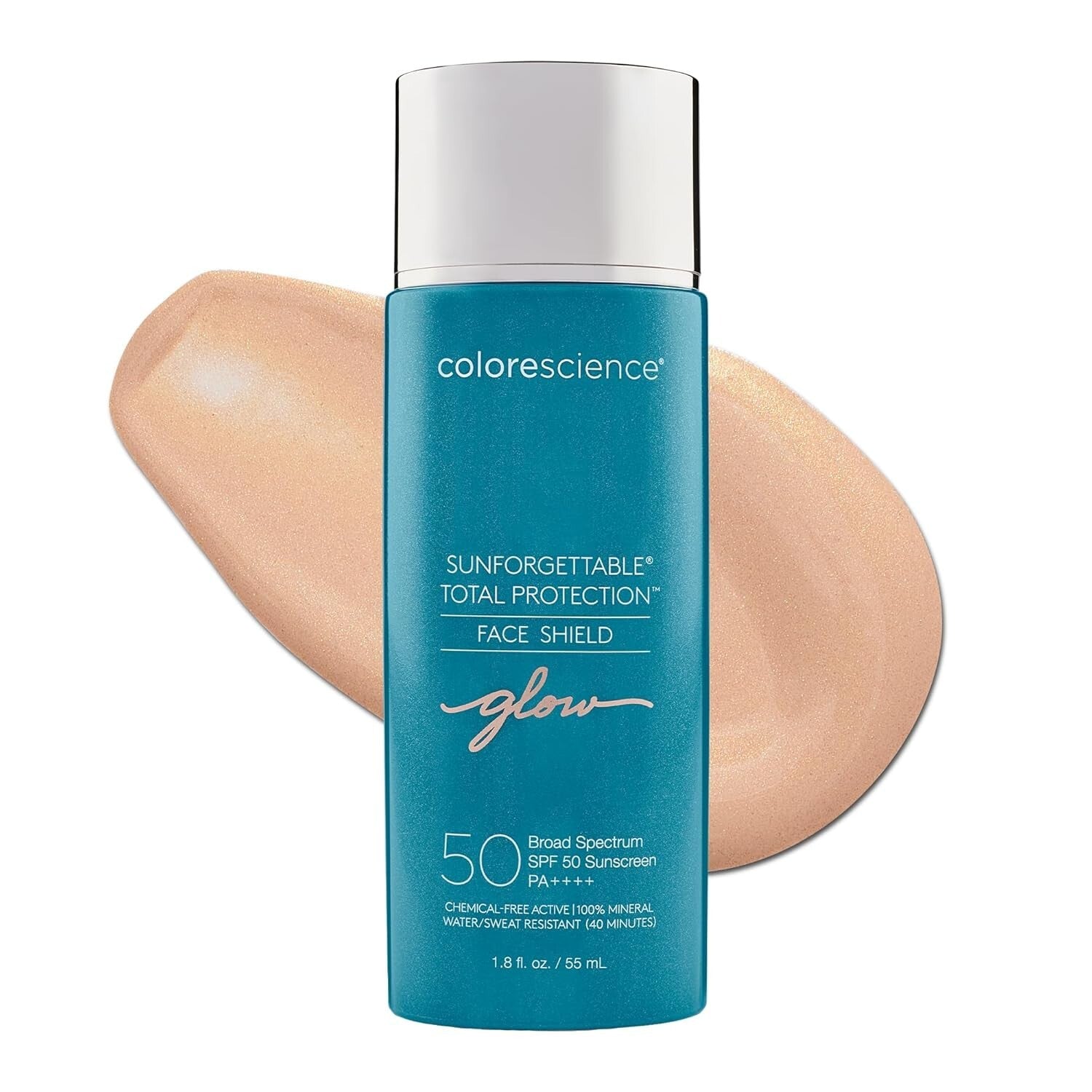 Lightweight SPF 50 Face Shield - Hypoallergenic & Paraben-Free Protection