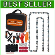 Load image into Gallery viewer, Versatile 56 Inch Rope Chain Saw with Durable Ergonomic Handle - Easy Pruning