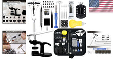 Load image into Gallery viewer, Professional Watch Battery Replacement &amp; Repair Tool Kit with Organized Storage
