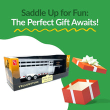 Load image into Gallery viewer, AMT Collectibles - Gooseneck Horse Trailer for Kids &amp; Collectors - 18x6x7 inches