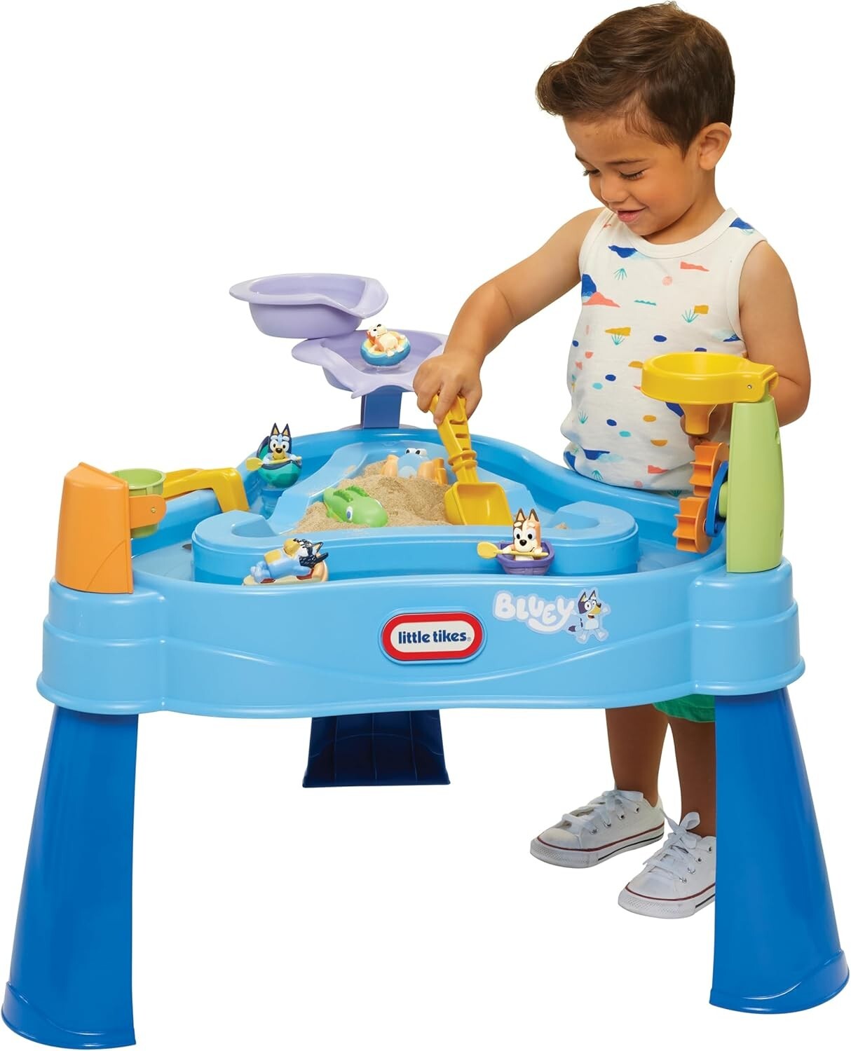 Delightful Bluey Water Table Set for Ages 1-6 - 4 Characters & Sand Accessories