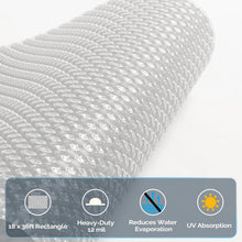 Load image into Gallery viewer, Clear 18x36FT Solar Blanket for Inground and Above-Ground Pools - 12Mil Thick