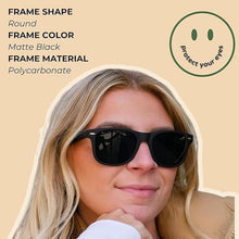 Load image into Gallery viewer, 2-Pack Retro UV400 Sunglasses - 80s Inspired Black Shades for Eye Protection