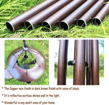 Load image into Gallery viewer, 36" Outdoor Wind Chimes in Bronze - Deep Tones for Memorial Remembrance