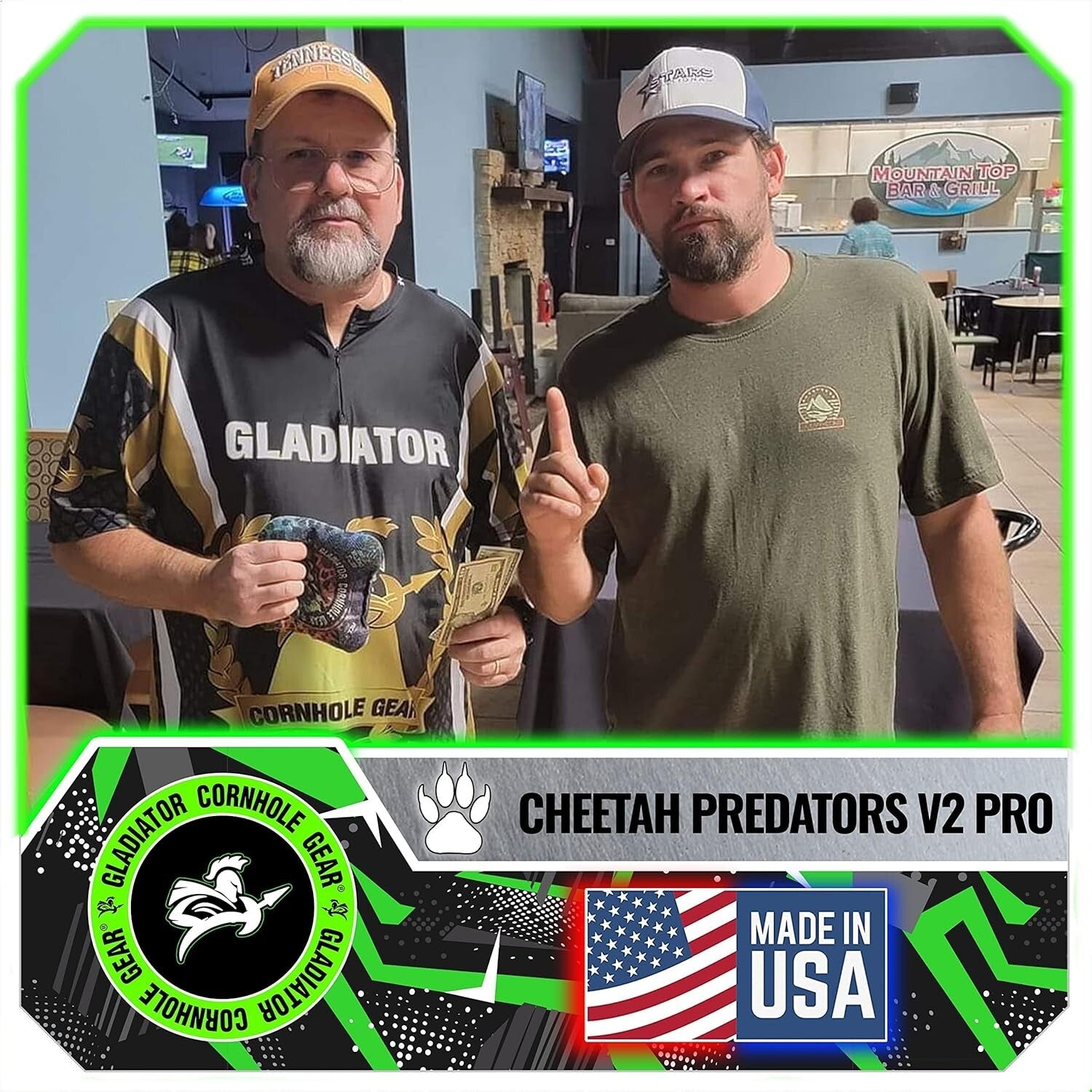 Durable Yellow Cornhole Bags | ACL Approved Set of 4 for All Weather Conditions