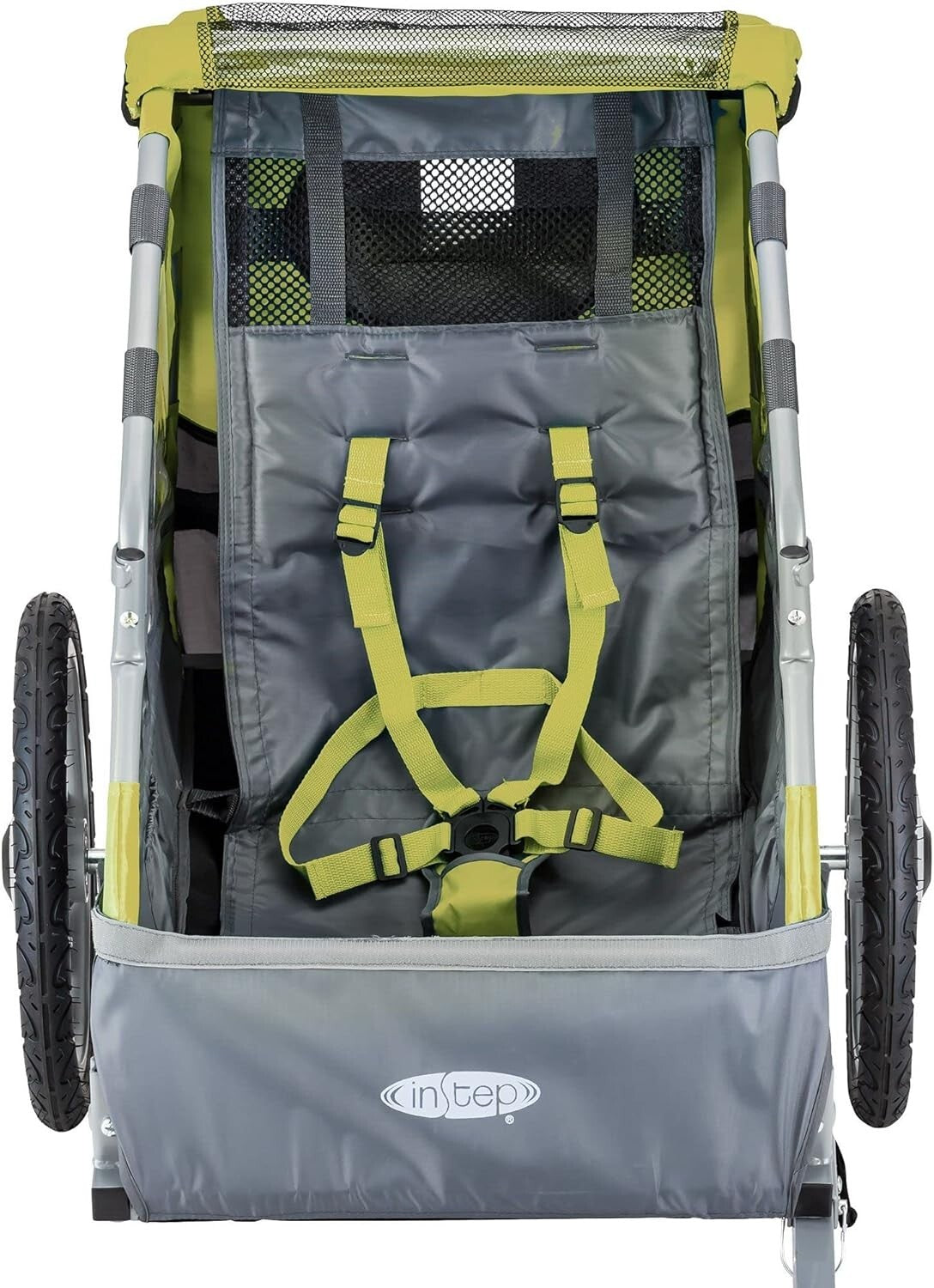 Versatile Kids' Bike Trailer - 1 Child Capacity, Bug Screen & Weather Shield