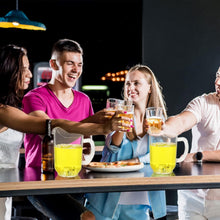 Load image into Gallery viewer, Lightweight Half-Gallon Clear Beverage Jugs - 12 Pack Perfect for Entertaining