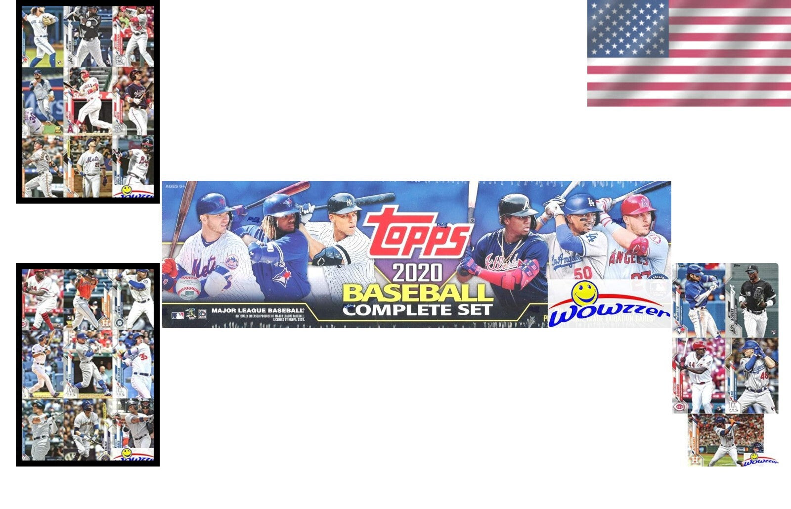 Luxury 2020 Baseball Cards Factory Set - 700 Cards with 5 Exclusive Rookie Cards