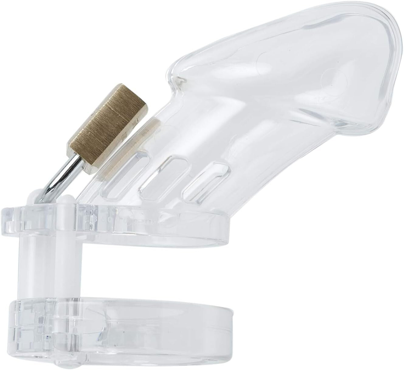 Vented Male Chastity Device - CB-6000 with Multiple Size Rings & Locking System