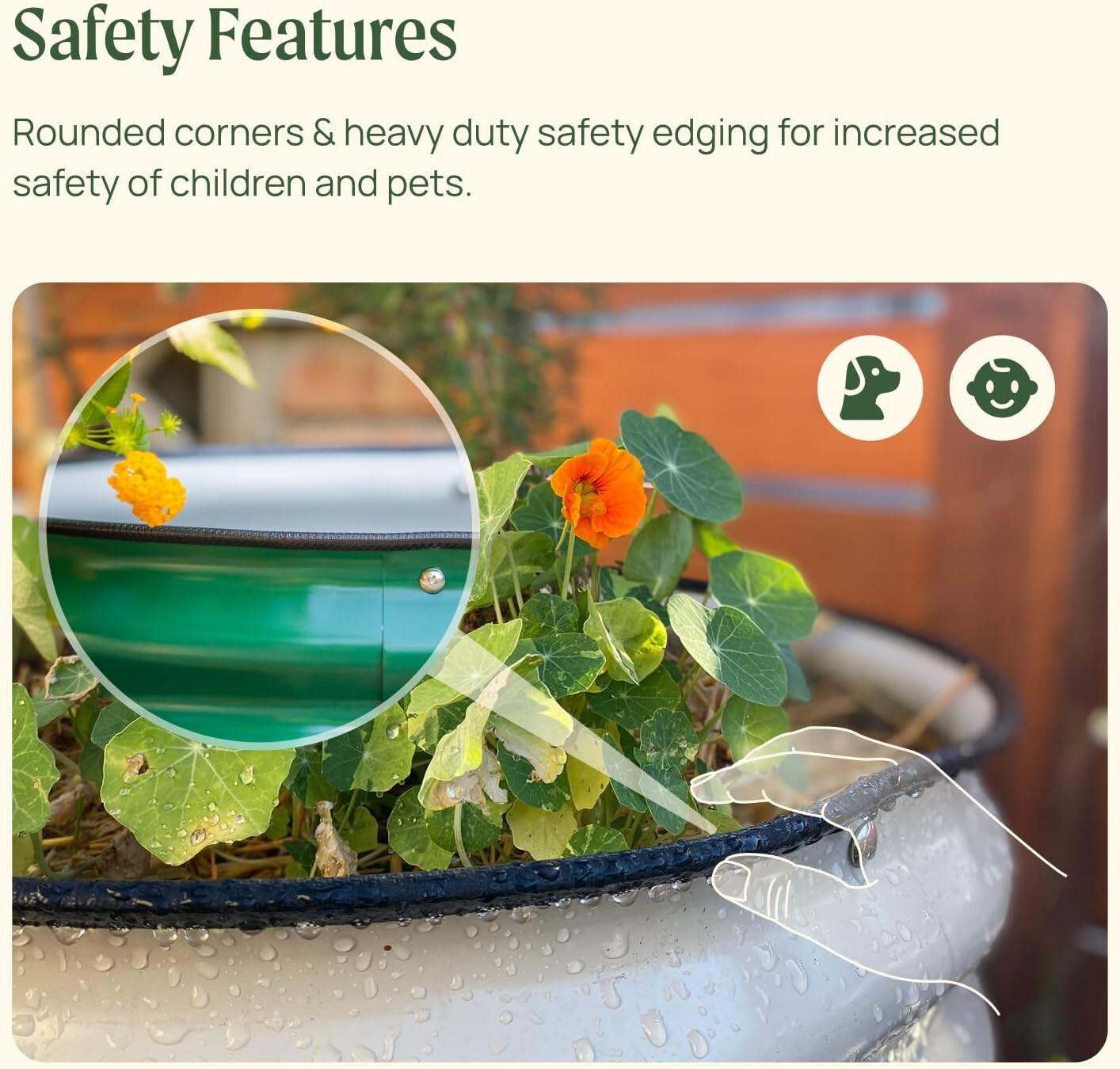 Eco-Friendly 17'' High Vegetable Garden Bed - Modular Design & Easy Installation