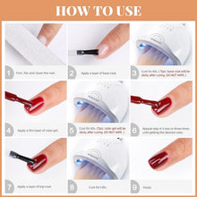 Load image into Gallery viewer, Luxury 36-Color Gel Nail Polish Set with 48W UV Lamp &amp; Essential Manicure Tools