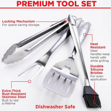 Load image into Gallery viewer, Heavy-Duty BBQ Tool Set: Ultimate Father's Day Gift for Grill Enthusiasts