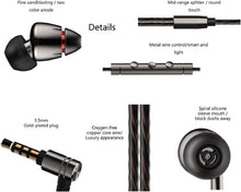Load image into Gallery viewer, High Fidelity In-Ear Earphones with Quad Drivers &amp; In-Line Mic - Perfect for DJs