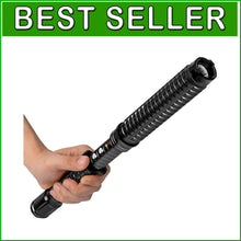 Load image into Gallery viewer, Lightweight Rechargeable Self-Defense Flashlight with Adjustable Length &amp; Power