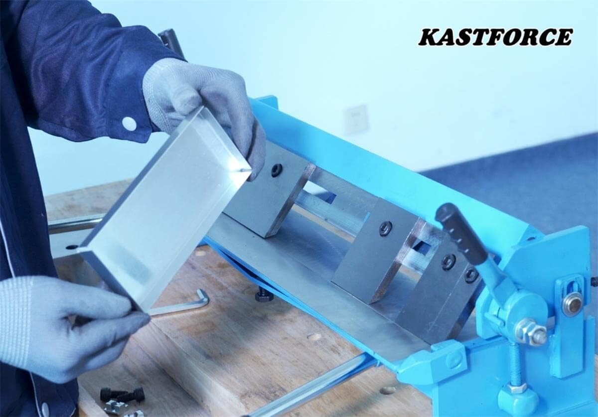 Durable Steel Box & Pan Brake Metal Forming Machine - 5 Finger Adjustability