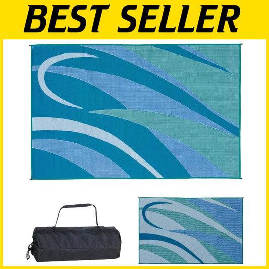 Soft & Lightweight 8x12 RV Patio Mat with UV Protection - Perfect for Outdoors