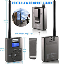 Load image into Gallery viewer, Stereo Wireless FM Transmitter - Supports AUX &amp; TF Card, Ideal for Presentations
