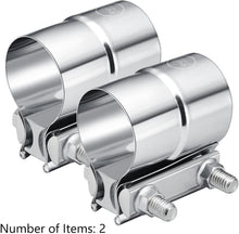 Load image into Gallery viewer, Professional 2.25'' Exhaust Clamp - 360 Degree Pressure Distribution Design