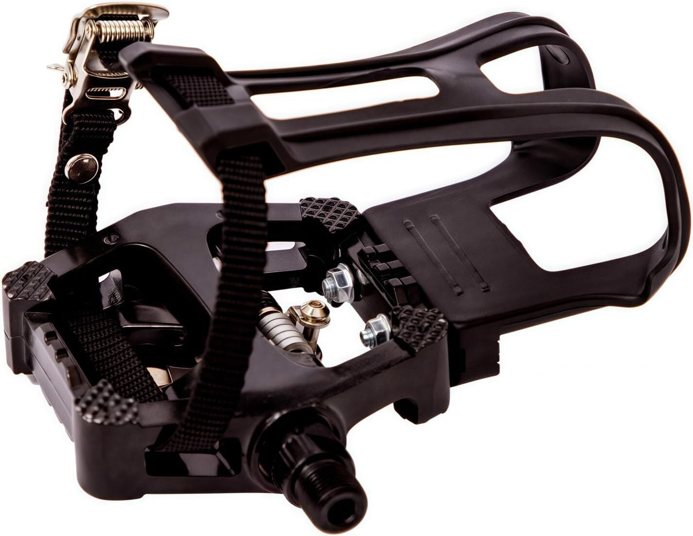 Durable Indoor Cycling Hybrid Pedals with 360 Stability and 12-Month Warranty