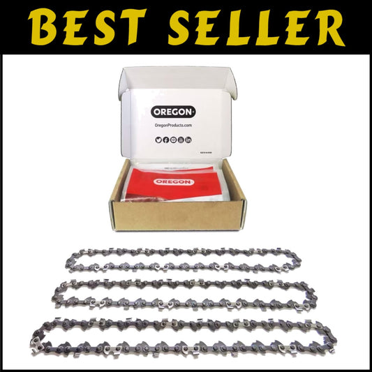 3-Pack 20-Inch Replacement Chainsaw Chains – 72 Drive Links, Premium Performance