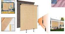 Load image into Gallery viewer, Multipurpose 6' x 6' Waterproof Roller Shades - Perfect for Patios &amp; Balconies