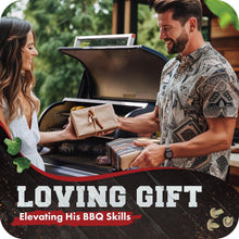 Load image into Gallery viewer, Waterproof XL BBQ Gloves with Non-Slip Grip - Complete Grilling Set with Bonuses