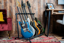 Load image into Gallery viewer, Compact &amp; Portable Rok-It 7-Position Guitar Rack with Sturdy Steel Frame