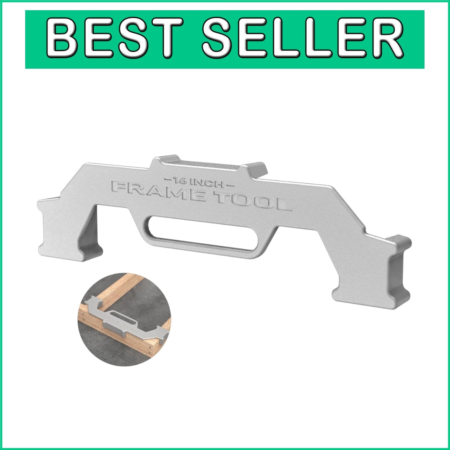 Durable Hand-Powered 16-Inch Framing Tool - Enhance Your Construction Projects