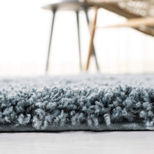 Load image into Gallery viewer, Plush Light Blue California Shag Runner Rug - 2'3" x 7' for High Traffic Areas