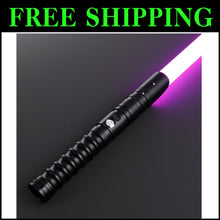 Load image into Gallery viewer, Aluminium Alloy Combat Lightsaber with Smooth Swing &amp; Realistic Sound Effects