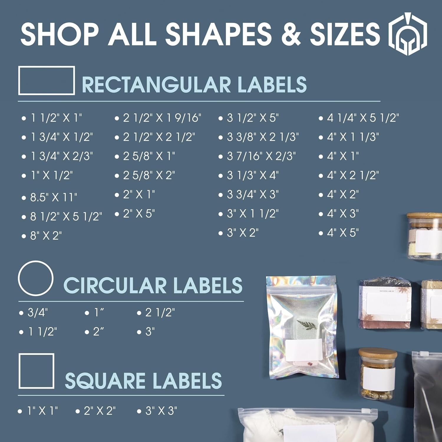 Durable 1" Circle Labels - 500 Matte White Stickers for Home & Business Use