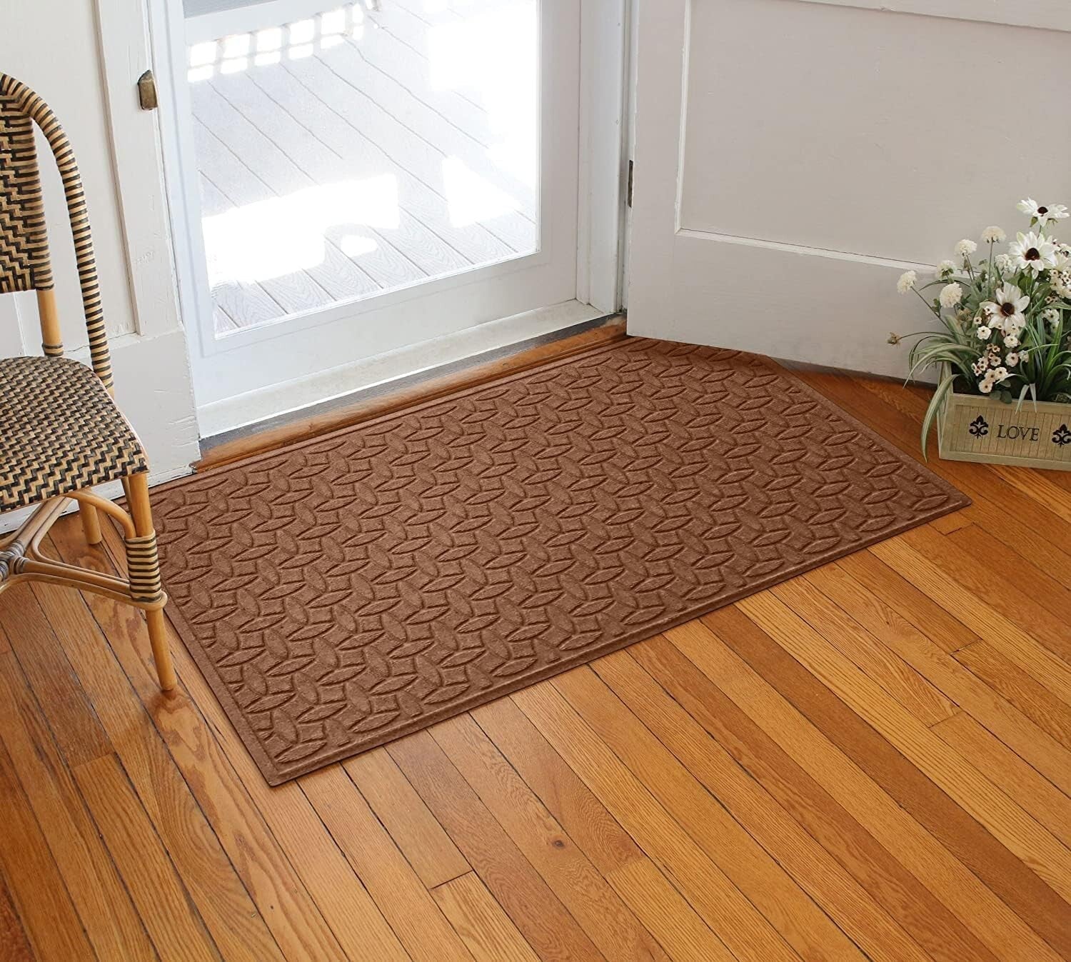 3' x 5' Waterhog Doormat - Commercial-Grade Skid Resistance for All Floors
