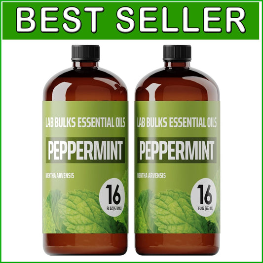 Bulk Peppermint Oil 32 oz - Perfect for Diffusers, Candles, and Personal Care
