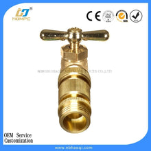 Load image into Gallery viewer, Quick Connect Brass Garden Hose Fittings - 4 Female &amp; 4 Male Adapters Included
