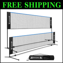 Load image into Gallery viewer, Durable Portable Sports Net - Height Adjustable and Quick to Setup for Fun Games