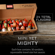 Load image into Gallery viewer, 30 Flavors of Melinda’s Mini Hot Sauce - Ideal Gourmet Gift Set for Foodies