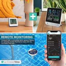 Load image into Gallery viewer, Wireless Pool Thermometer with Indoor LCD Display - 330ft Range &amp; App Ready