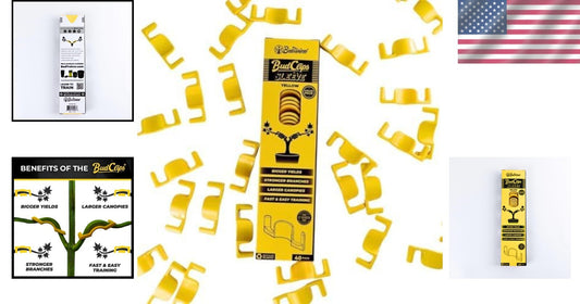 40 Durable BudClips - Enhance Light Penetration & Airflow for Thriving Plants