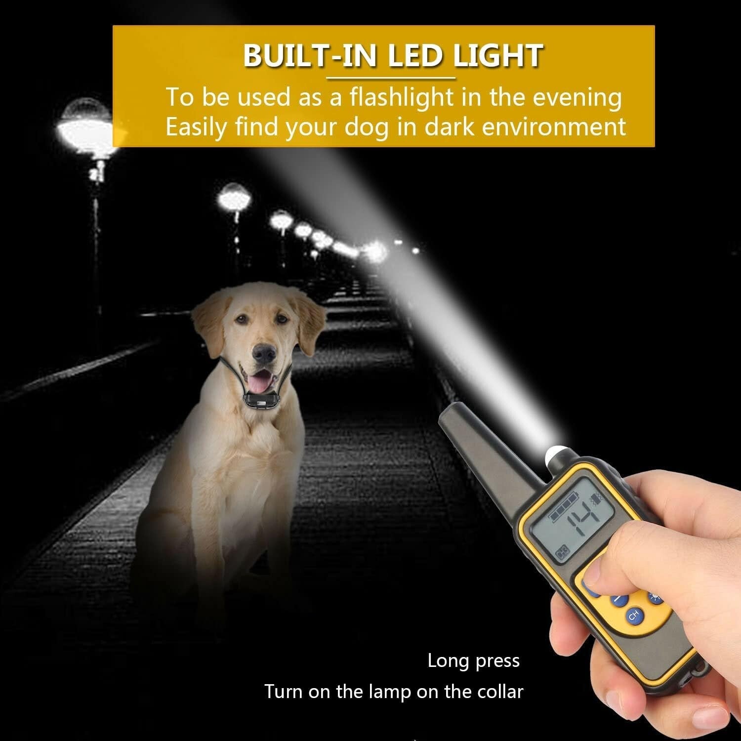 Multi-Dog Training Collar Kit: Waterproof Remote with Beep, Vibration, Shock