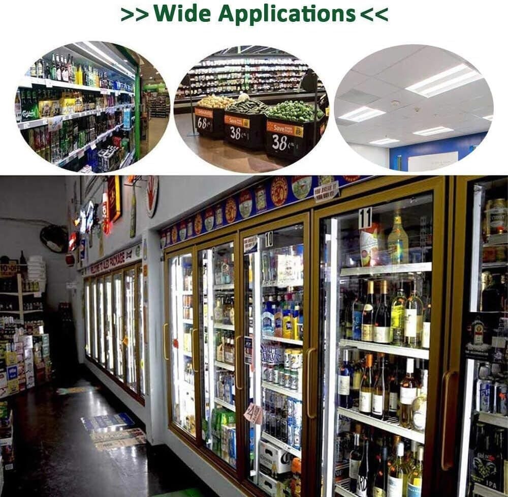 12 Pack 3FT T8 LED Bulbs, 14W Energy-Saving, Plug and Play Installation, 5000K