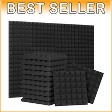Load image into Gallery viewer, Modern 12x12 Acoustic Foam Panels - Easy Install Soundproofing for Home Studios