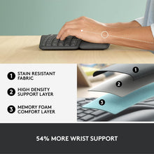 Load image into Gallery viewer, Sleek Logitech K860 Wireless Keyboard - Curved Split Keys for Precision Typing