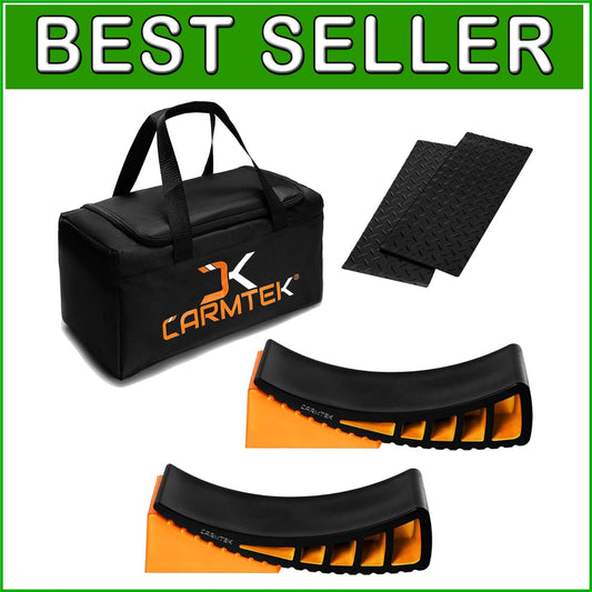 Effortless RV Leveling Kit - Premium Camper Levelers with Carry Bag Included