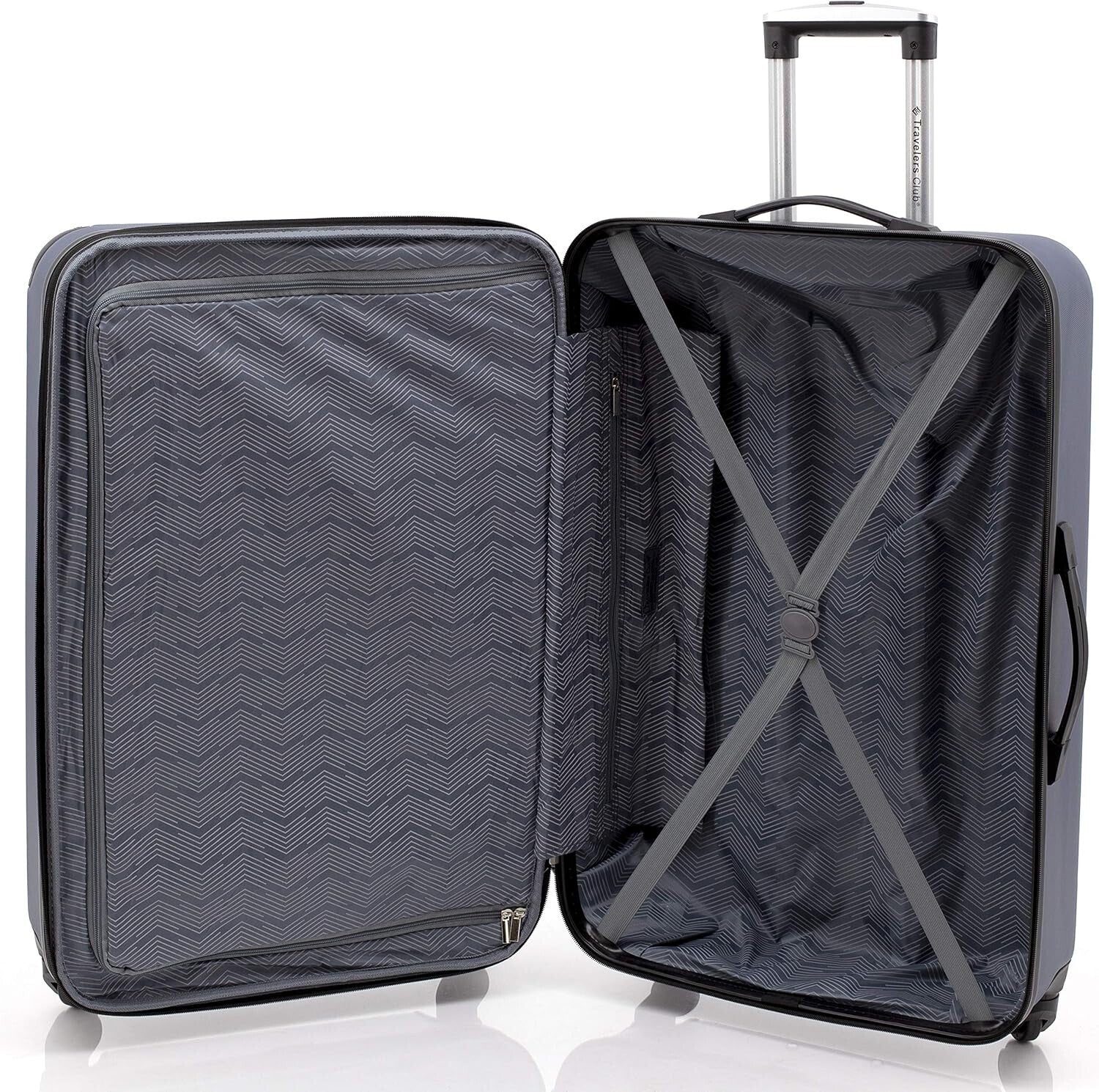 Expandable Chicago Hardside Spinner Luggage Set - 95 Liters Total Capacity