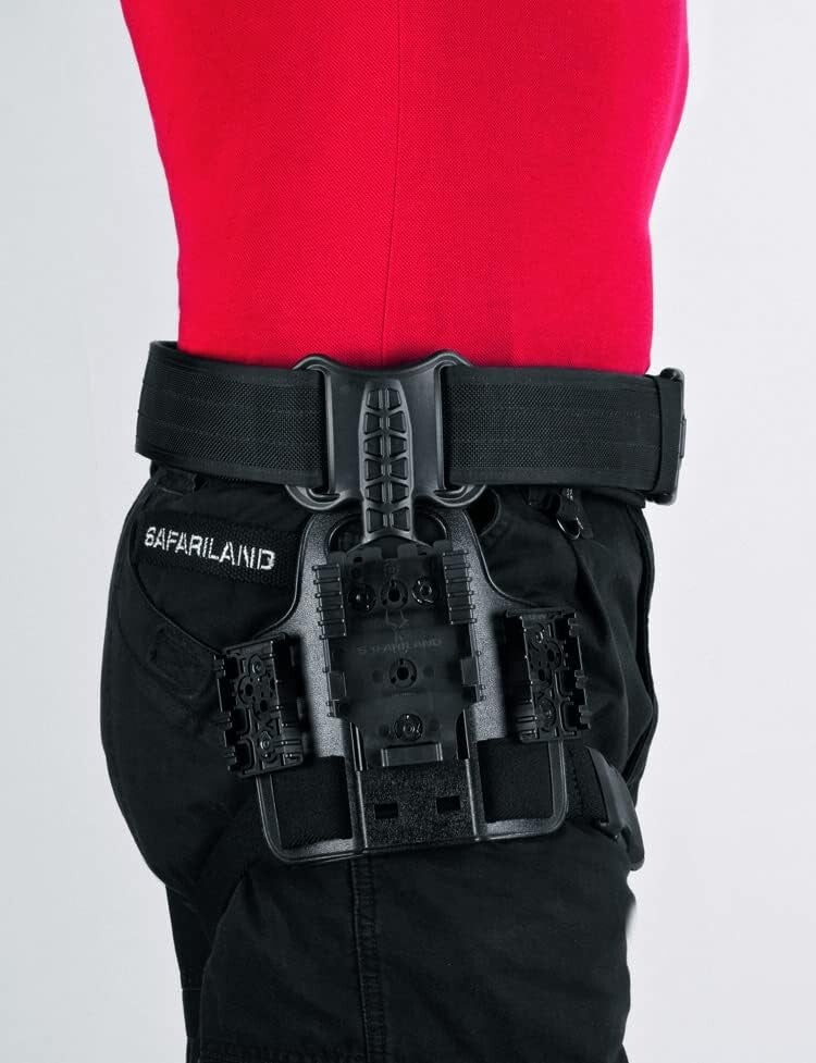 High-Quality Tactical Drop Flex Adapter with Leg Shroud for Gear Organization