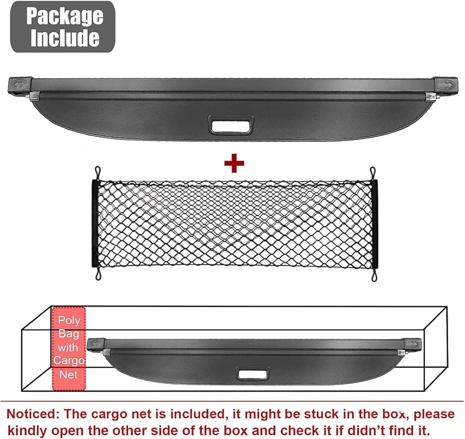 Retractable Trunk Organizer for 2023-2025 Hyundai Tucson - Easy Tool-Free Setup