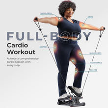 Load image into Gallery viewer, Space-Saving Mini Stepper with Digital Monitor and Free Workouts via SunnyFit