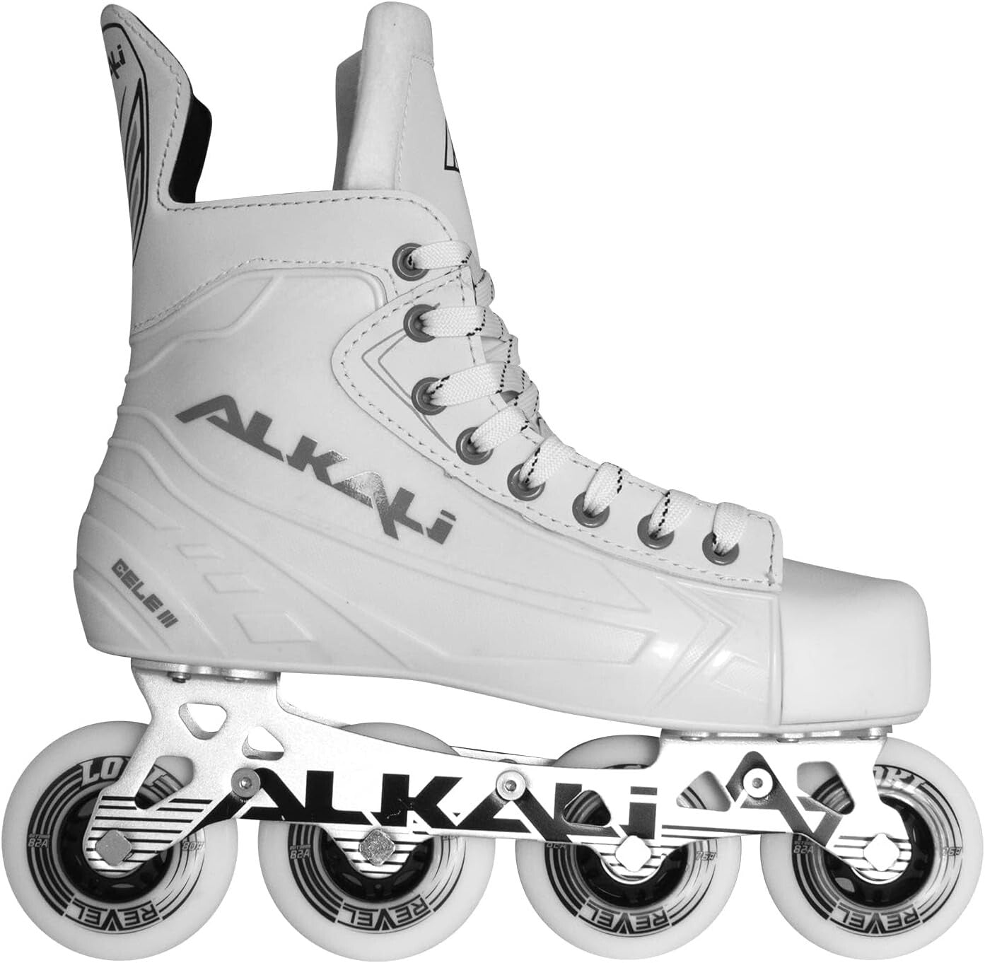 Durable Inline Roller Hockey Skates - Comfort Fit, Size 12, 68mm Wheels Included